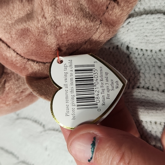 🕸Vintage Ty Beanie Baby Original Batty The Bat P.V.C. Pellets 1996 - Picture 9 of 9